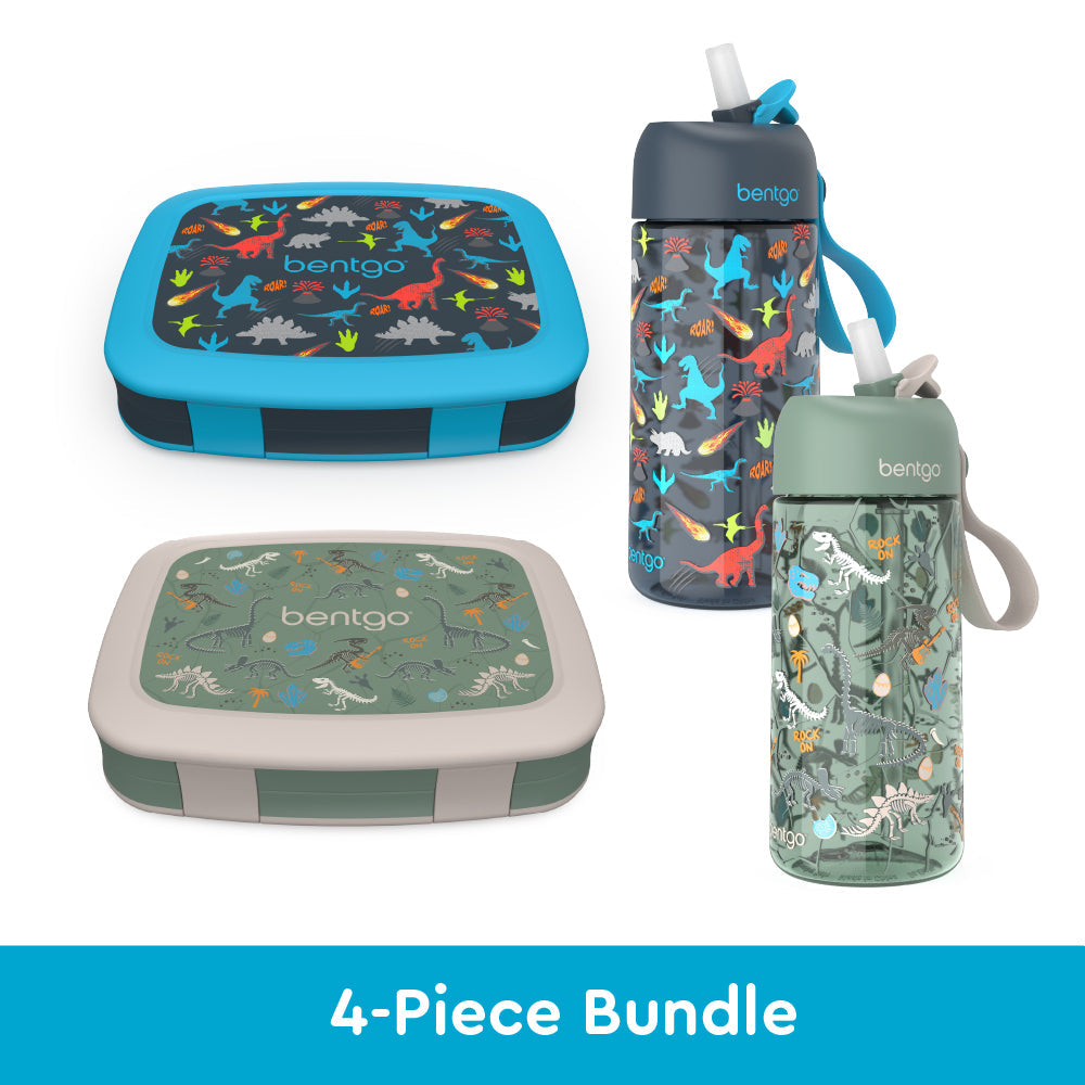bentgo-kids-prints-lunch-boxes-and-water-bottles-a2 bentgo-lunch-box-bottle-bundle-dinsoaur-fossils-1.jpg