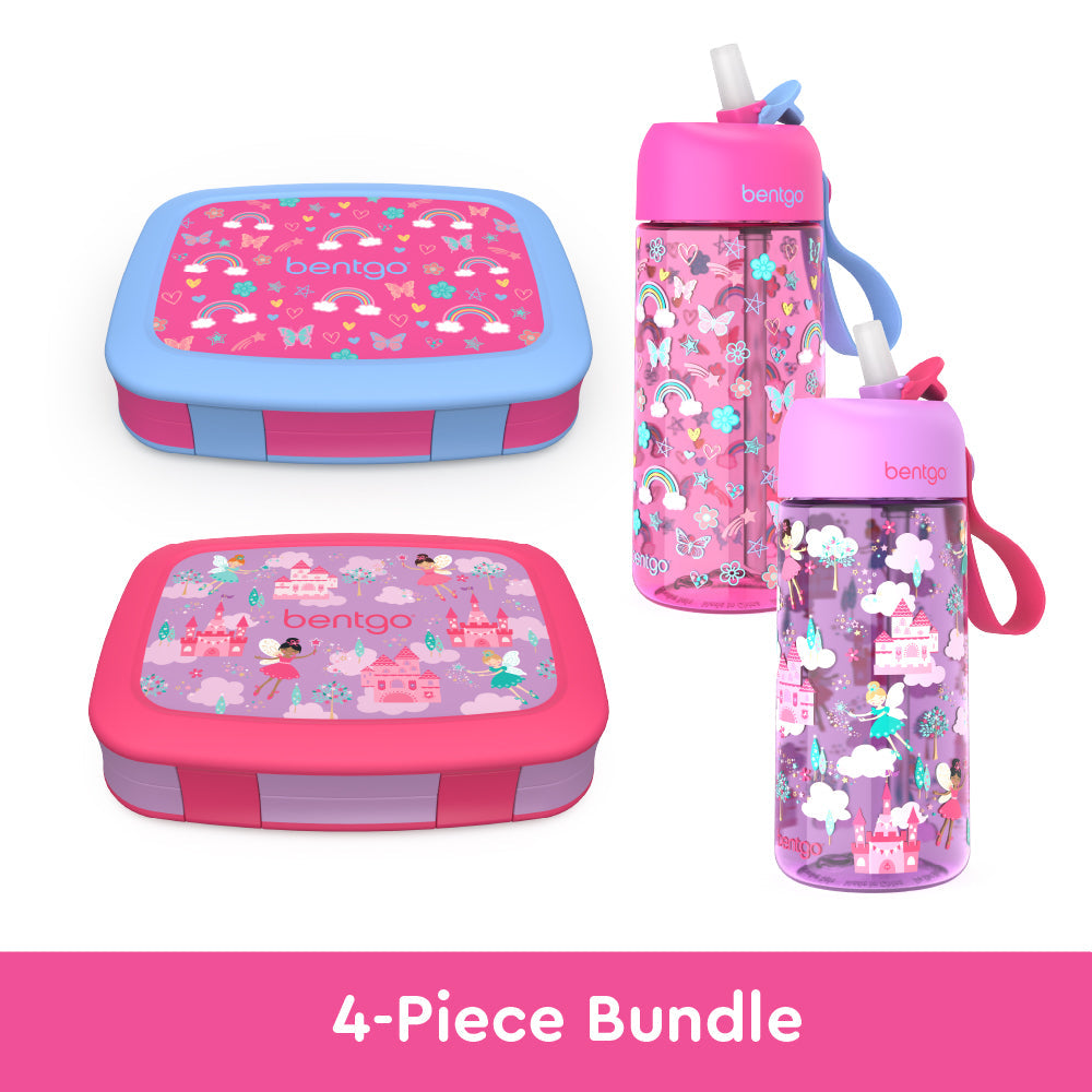 bentgo-kids-prints-lunch-boxes-and-water-bottles-a2 bentgo-lunch-box-bottle-bundle-rainbow-fairy-1.jpg